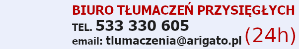 T�umacz rosyjski - Telefon: 533 330 605
